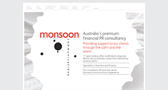 Desktop Screenshot of monsoon.com.au