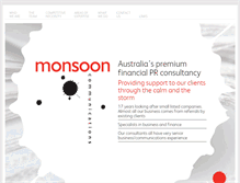 Tablet Screenshot of monsoon.com.au